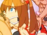 Bondage Hentai With Gagging  Gangbanged By Bandits